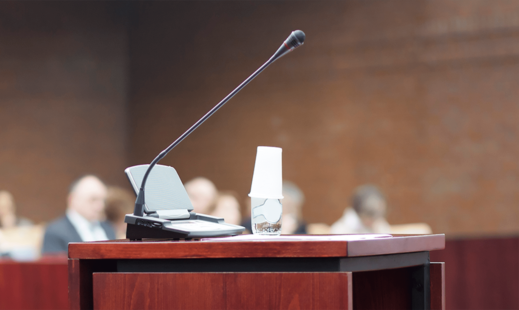 Insights News Courtroom Podium