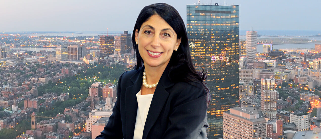 Media item displaying Maria Laccotripe Zacharakis, PhD, Appointed Managing Partner of Boston Office