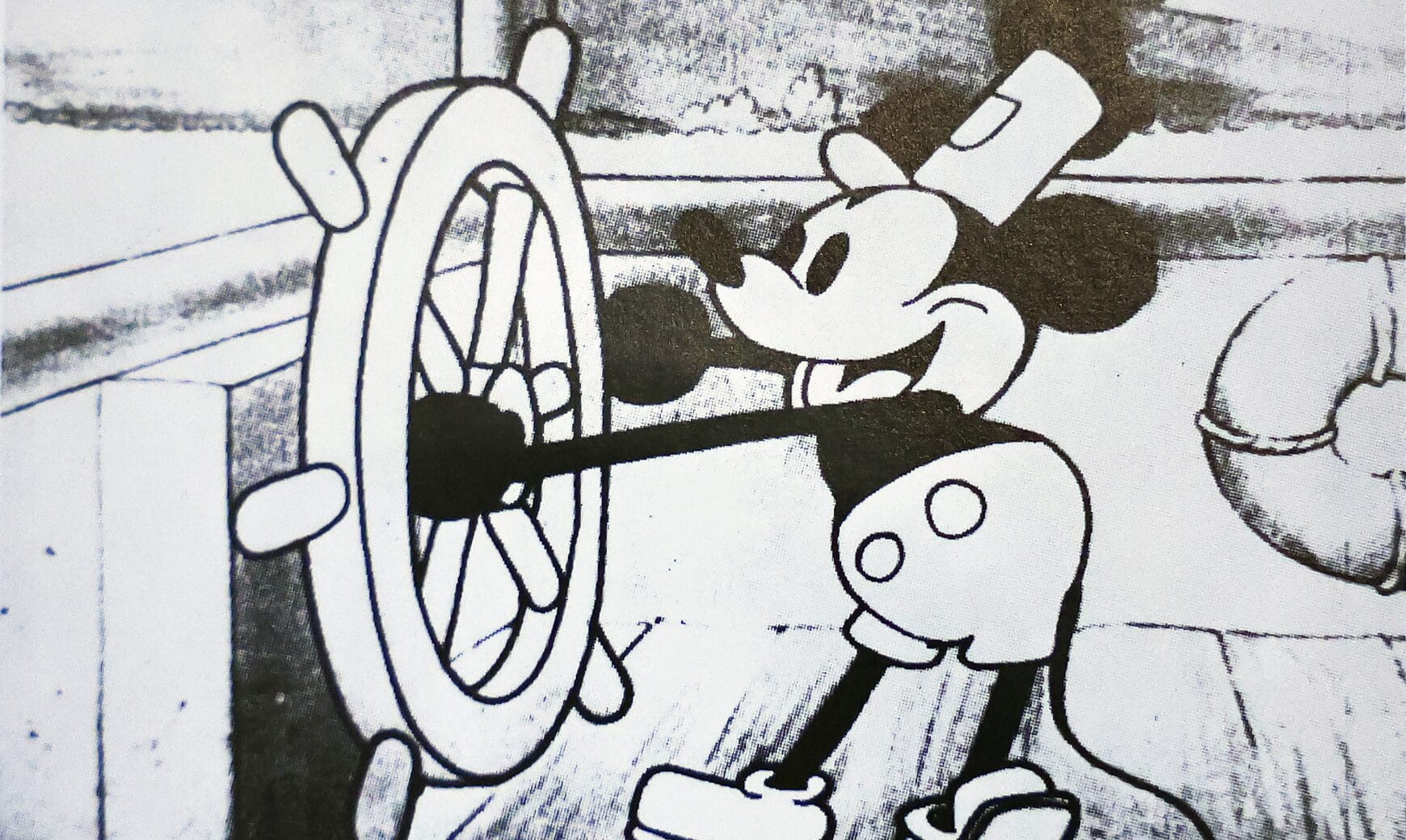 Media item: May Others Leave Their Mark on Mickey? Lawsuit Questions the Reach of Trademark Rights on Steamboat Willie